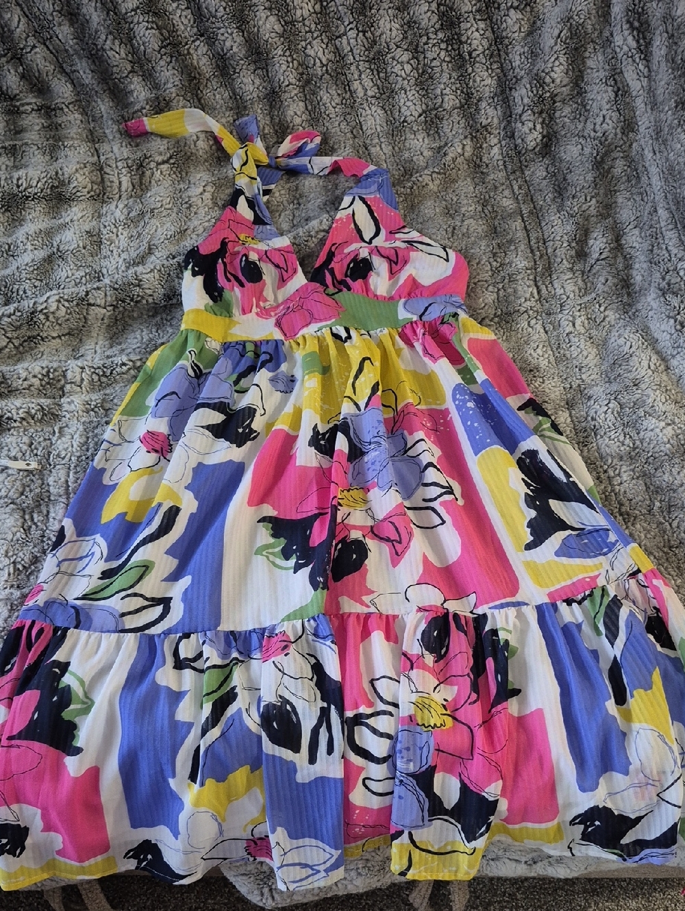 Ophelia Roe 🖤 Floral Halter Sundress (689)